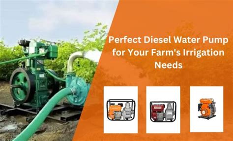 good centrifugal diesel water pump|Selecting the Perfect Diesel Water Pump for Your Farm’s.